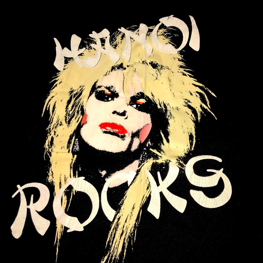 Vintage Hanoi Rocks t-shirt large from the mid 80’s